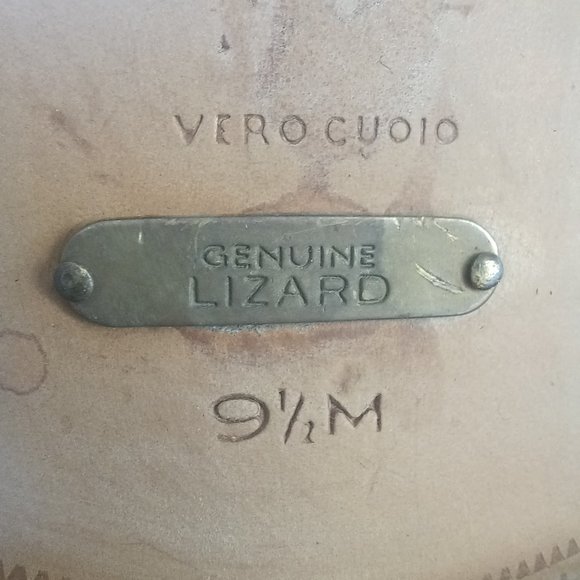 Mezlan Platinum genuine Lizard Men Shoes main image 7